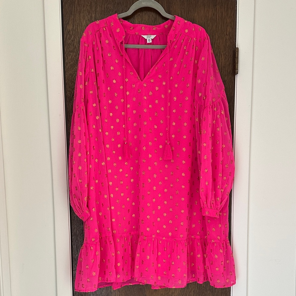 Crown & Ivy - Hot Pink Dress 2X